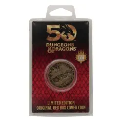 Dungeons & Dragons pièce de collection 50th Anniversary Antique Gold Edition 4 cm     | 5060948294959