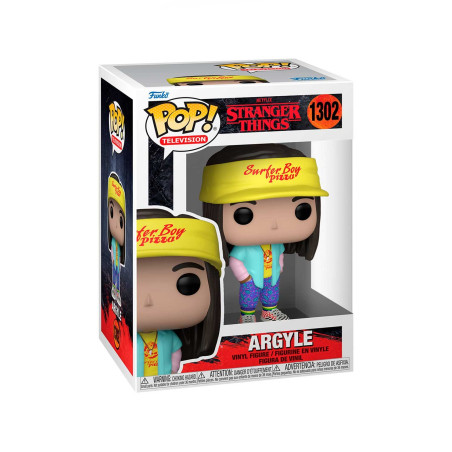 licence : Stranger Things
produit : Figurine Funko POP! TV vinyl Argyle 9 cm
marque : Funko