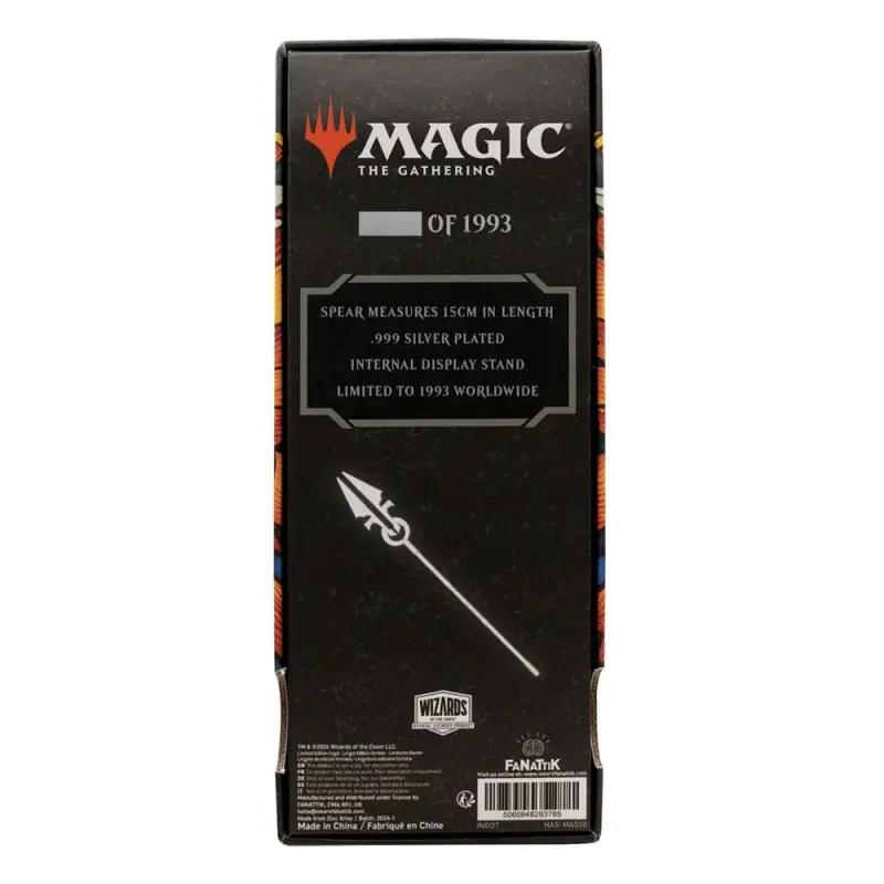 Magic the Gathering réplique Avacyn's Moonsilver Spear 15 cm (999 plaqué argent) | 5060948293785