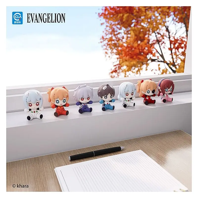 Neon Genesis Evangelion: Rebuild of Evangelion figurine Chibi Huggy Good Smile Rei Ayanami: Long Hair Ver. 7 cm | 4580416928373