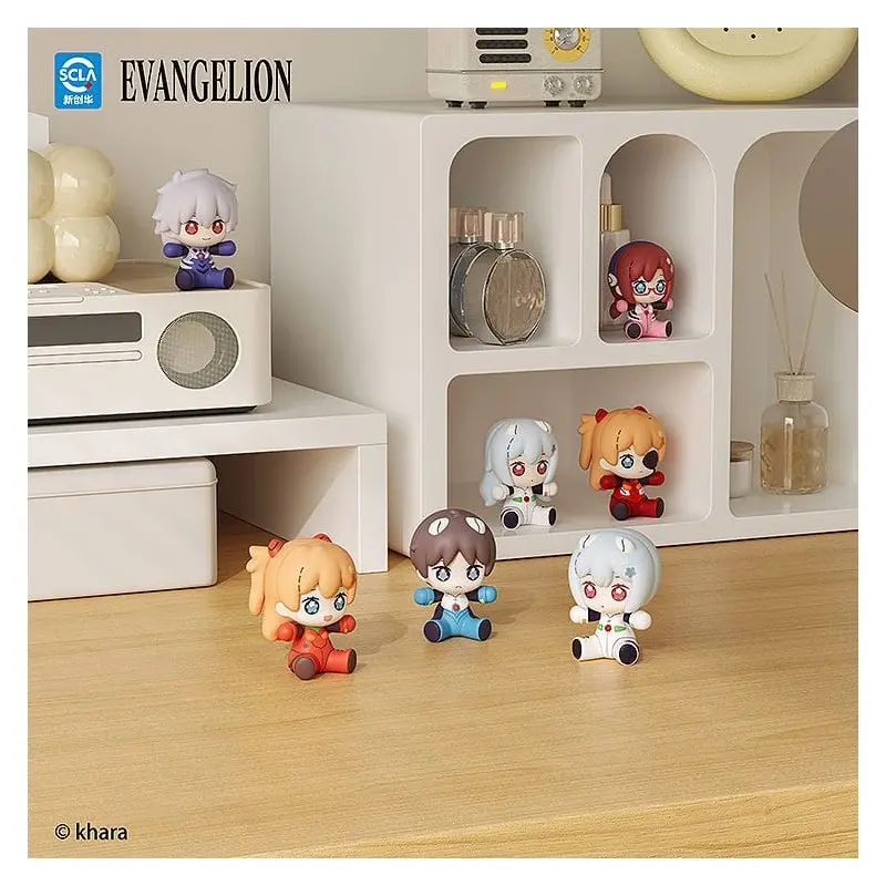 Neon Genesis Evangelion: Rebuild of Evangelion figurine Chibi Huggy Good Smile Rei Ayanami: Long Hair Ver. 7 cm | 4580416928373