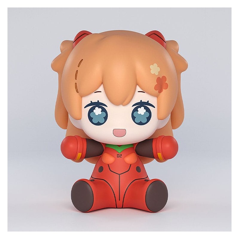 Neon Genesis Evangelion: Rebuild of Evangelion figurine Chibi Huggy Good Smile Asuka Shikinami Langley: Plugsuit Ver. 7 cm