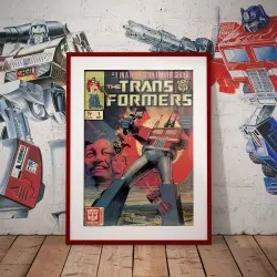 Transformers lithographie 40th Anniversary Limited Edition 42 x 30 cm    | 5060948295635