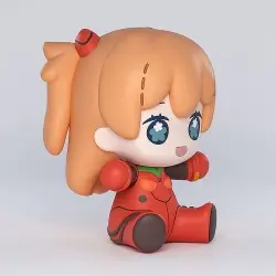 Neon Genesis Evangelion: Rebuild of Evangelion figurine Chibi Huggy Good Smile Asuka Shikinami Langley: Plugsuit Ver. 7 cm | 4580416928380