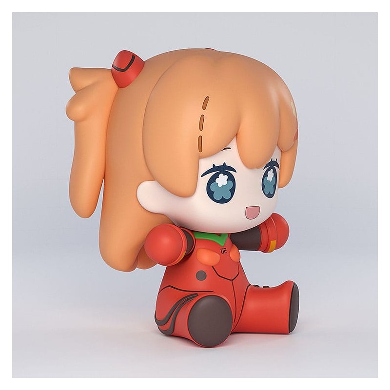 Neon Genesis Evangelion: Rebuild of Evangelion figurine Chibi Huggy Good Smile Asuka Shikinami Langley: Plugsuit Ver. 7 cm