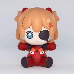 Neon Genesis Evangelion: Rebuild of Evangelion figurine Chibi Huggy Good Smile Asuka Shikinami Langley: Eye Patch Ver. 7 cm | 4580416928397