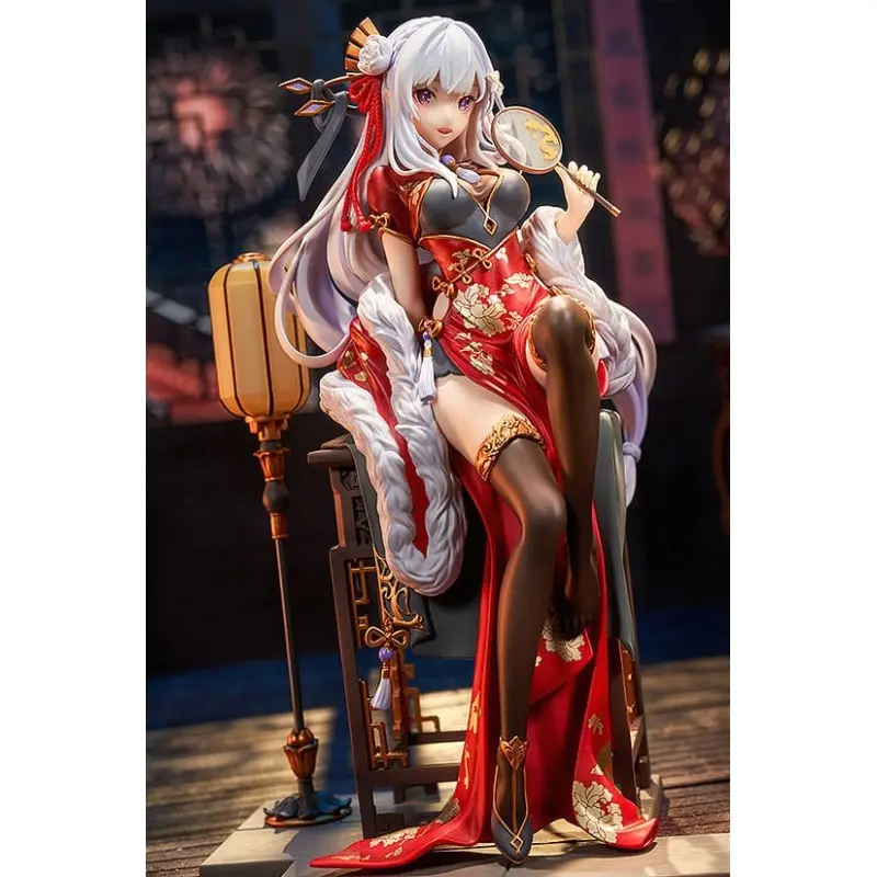 Re:ZERO -Starting Life in Another World- statuette PVC 1/7 Emilia: Graceful Beauty 2024 New Year Ver. 24 cm | 4942330241899