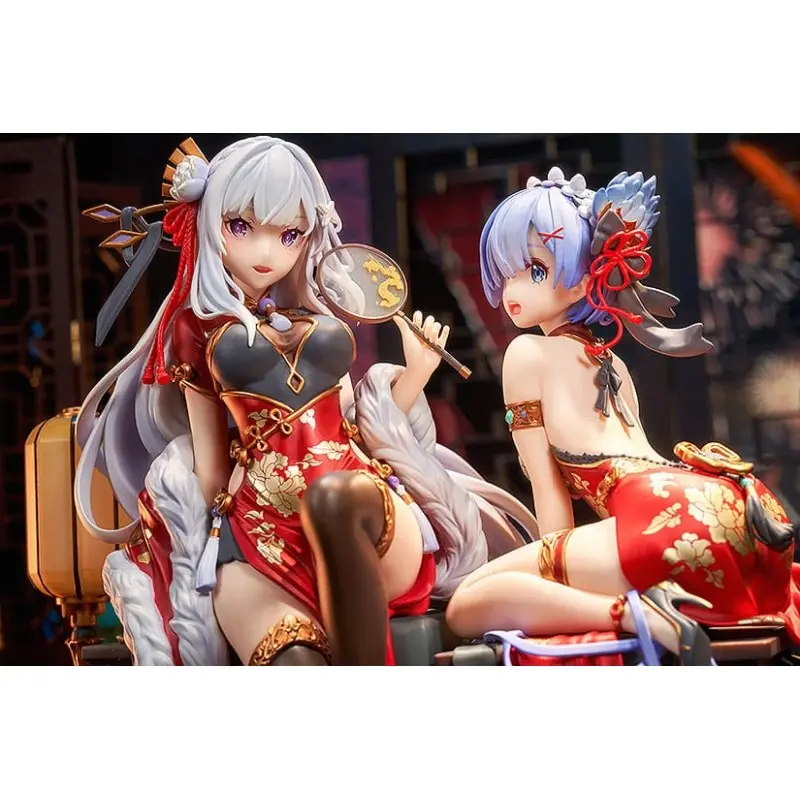 Re:ZERO -Starting Life in Another World- statuette PVC 1/7 Emilia: Graceful Beauty 2024 New Year Ver. 24 cm | 4942330241899