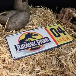 Jurassic Park réplique 1/1 plaque minéralogique Dennis Nedry | 5060662467226