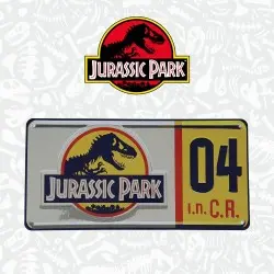 Jurassic Park réplique 1/1 plaque minéralogique Dennis Nedry | 5060662467226