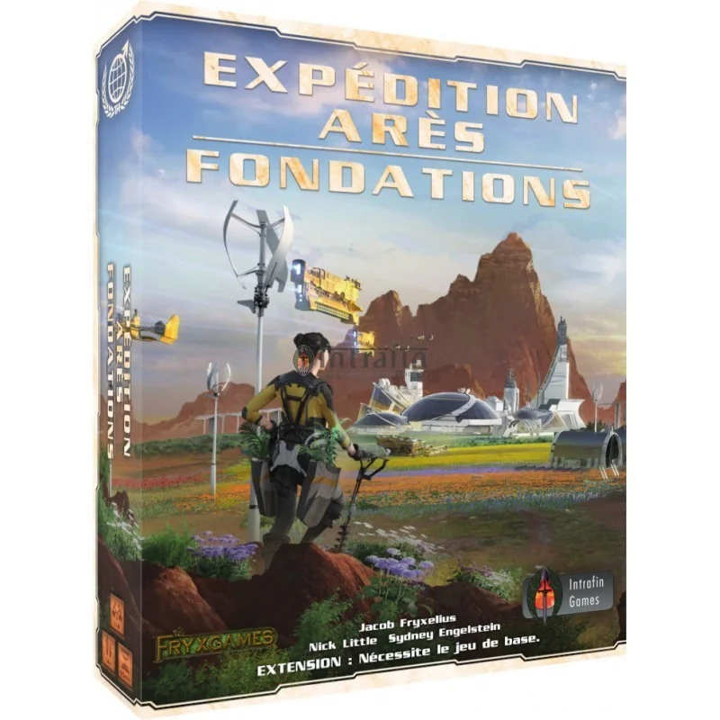 Game: Terraforming Mars Ares Expedition: Foundations Expansion
Publisher: Intrafin Games
English Version