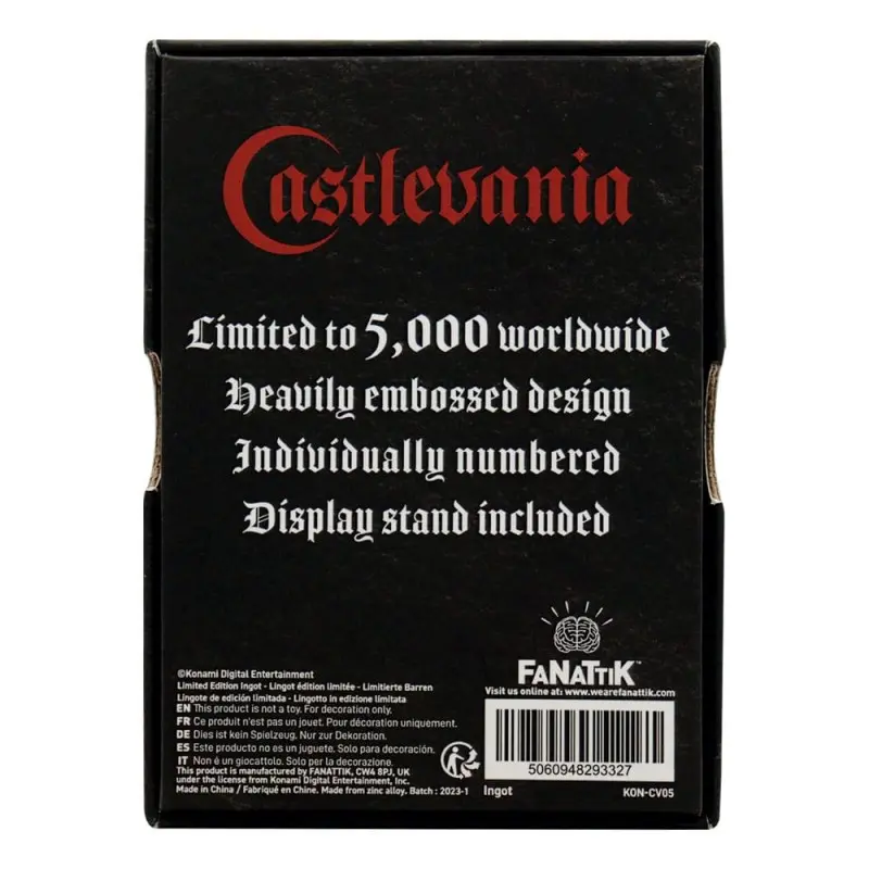 Castlevania Lingot Dracula Limited Edition | 5060948293327