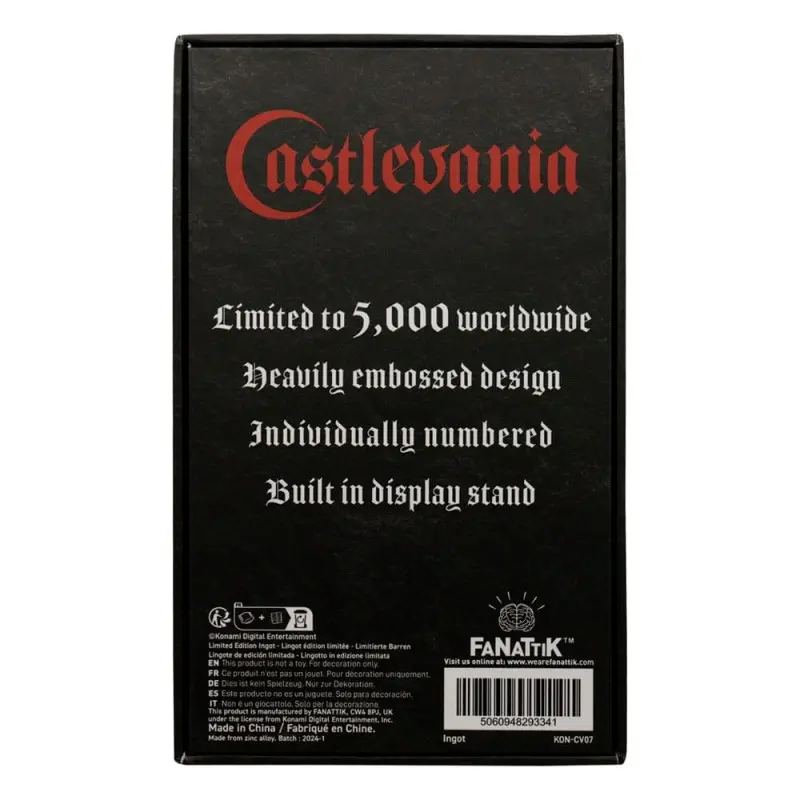 Castlevania Lingot Alucard Shield Limited Edition | 5060948293341