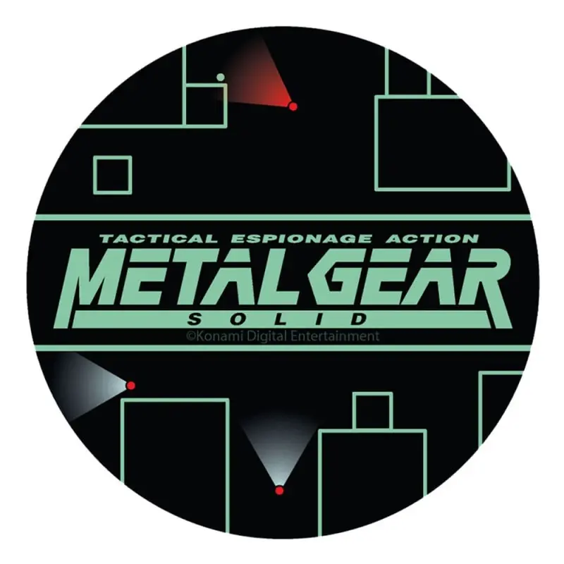 Metal Gear Solid set sous-mains revêtu & sous-verre Solid Snake x Raiden Limited Edition | 5060948293563