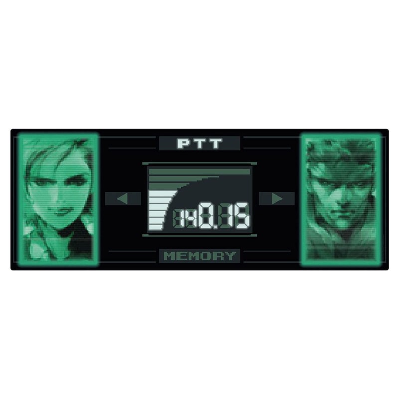 Metal Gear Solid set sous-mains revêtu & sous-verre Solid Snake x Raiden Limited Edition