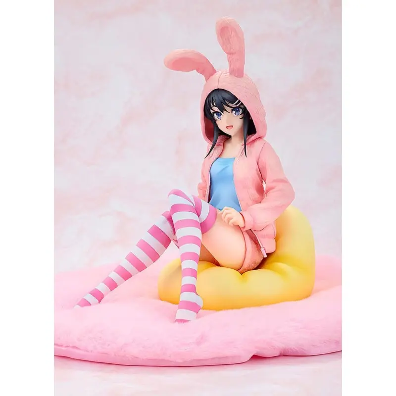 Rascal Does Not Dream of a Knapsack Kid statuette PVC 1/7 Mai Sakurajima Hoodie Look Rabbit Ears Ver. 18 cm | 4942330302460