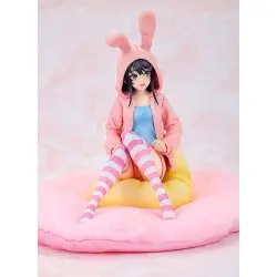 Rascal Does Not Dream of a Knapsack Kid statuette PVC 1/7 Mai Sakurajima Hoodie Look Rabbit Ears Ver. 18 cm | 4942330302460
