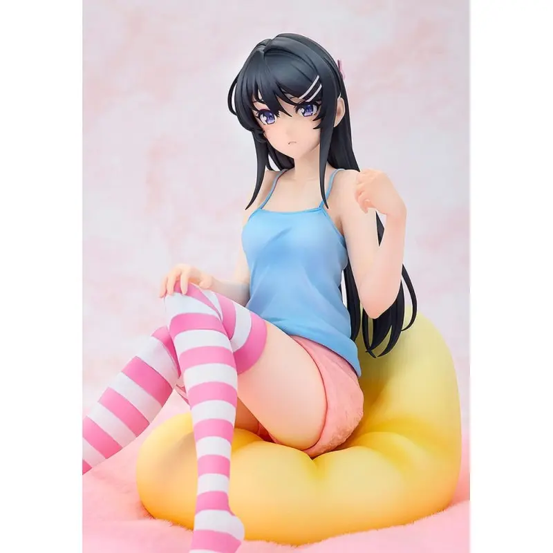 Rascal Does Not Dream of a Knapsack Kid statuette PVC 1/7 Mai Sakurajima Hoodie Look Rabbit Ears Ver. 18 cm | 4942330302460