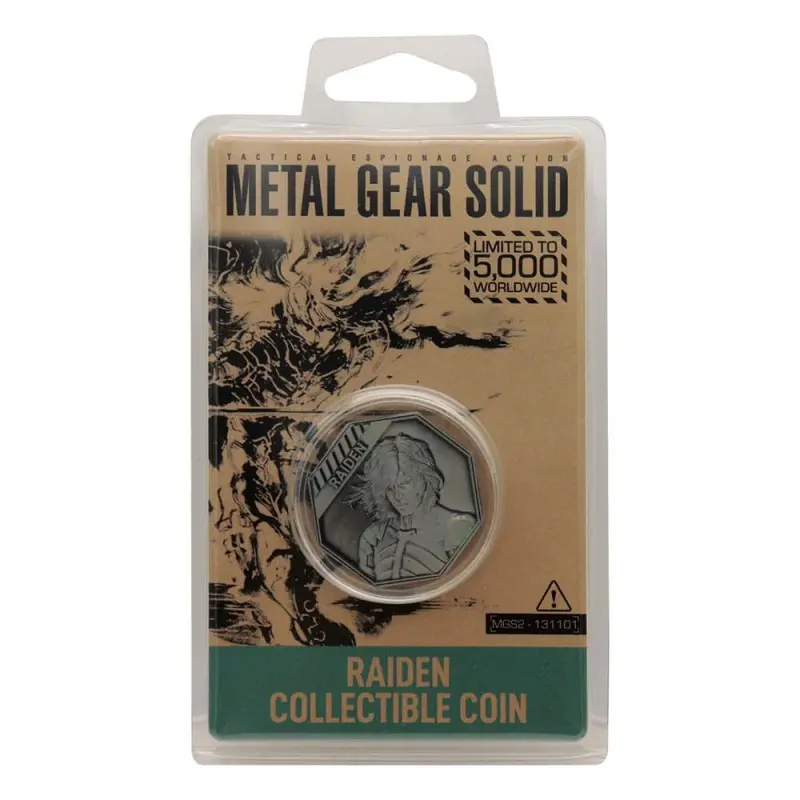 Metal Gear Solid 2 pièce de collection Raiden Limited Edition  | 5060948294119