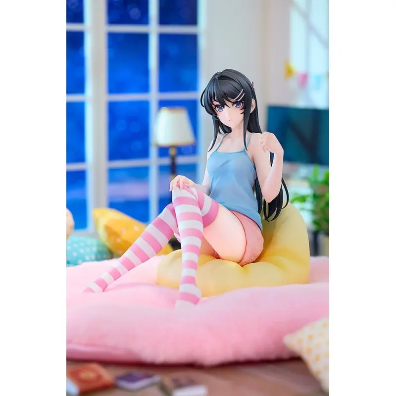 Rascal Does Not Dream of a Knapsack Kid statuette PVC 1/7 Mai Sakurajima Hoodie Look Rabbit Ears Ver. 18 cm | 4942330302460