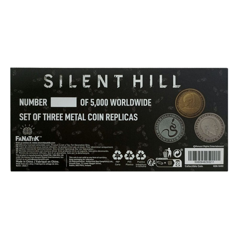 Silent Hill pack 3 pièces de collection 