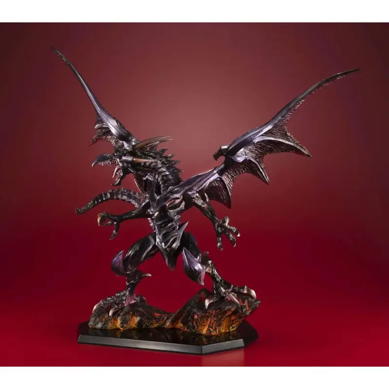 Yu-Gi-Oh! Duel Monsters statuette PVC Art Works Monsters Red-eyes Black Dragon Holographic Edition 32 cm | 4535123839511