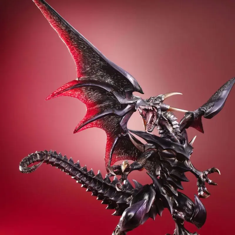 Yu-Gi-Oh! Duel Monsters statuette PVC Art Works Monsters Red-eyes Black Dragon Holographic Edition 32 cm | 4535123839511