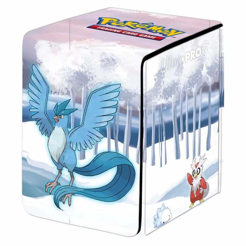 licence : Pokémon
produit : Gallery Series Frosted Forest Alcove Flip Deck Box
marque : Ultra Pro