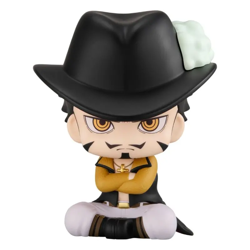 One Piece statuetten PVC Look Up Dracule Mihawk & Crocodile 11 cm (with gift)   | 4535123839665