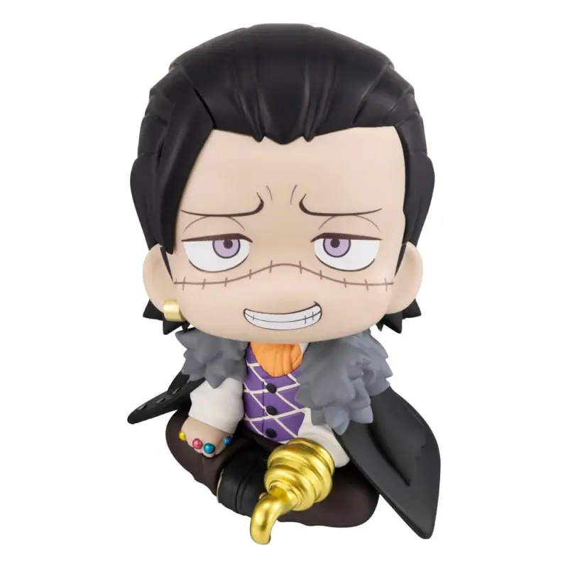 One Piece statuetten PVC Look Up Dracule Mihawk & Crocodile 11 cm (with gift)   | 4535123839665