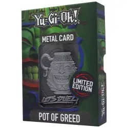 Yu-Gi-Oh! réplique Card Pot of Greed Limited Edition | 5060662466427