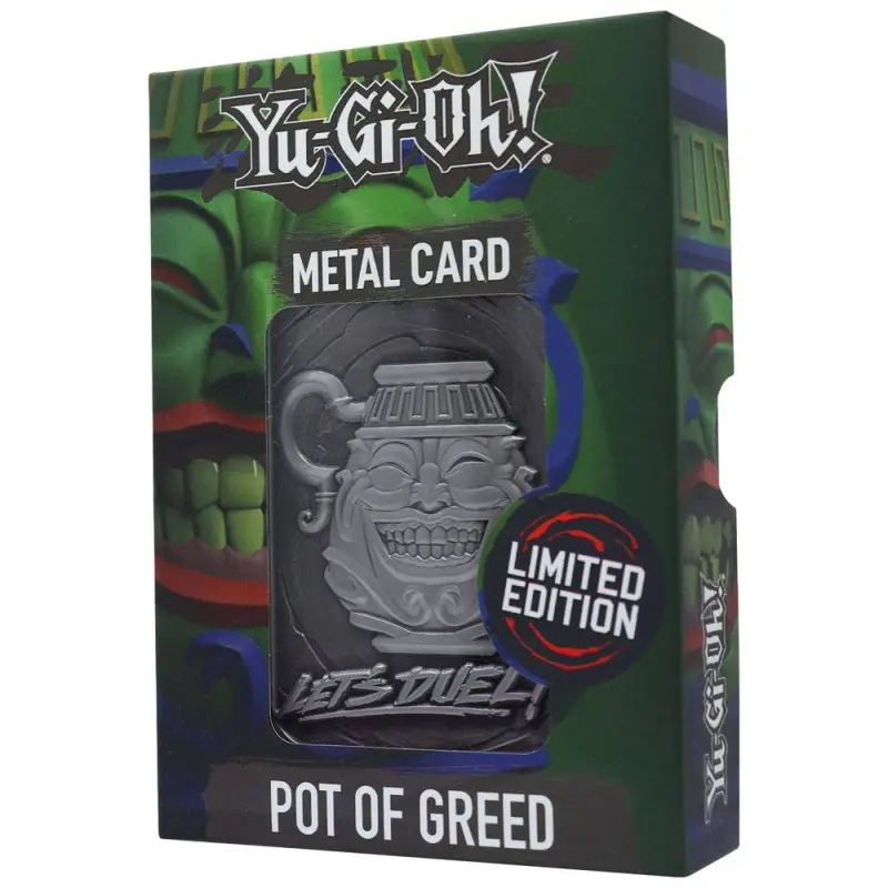 Yu-Gi-Oh! réplique Card Pot of Greed Limited Edition | 5060662466427