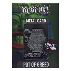 Yu-Gi-Oh! réplique Card Pot of Greed Limited Edition | 5060662466427