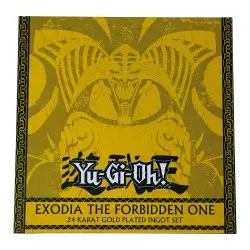 Yu-Gi-Oh! Lingots Exodia the Forbidden One Limited Edition (plaqué or) | 5060662467936