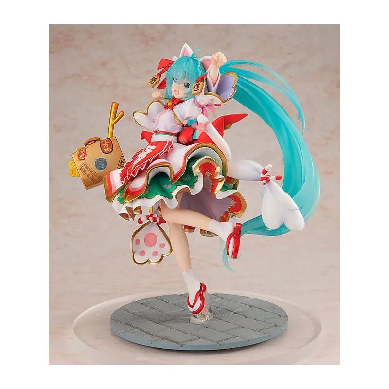 Character Vocal Series 01: Hatsune Miku statuette PVC 1/7 Hatsune Miku: Maneki Miku Ver. 23 cm | 4935228529247