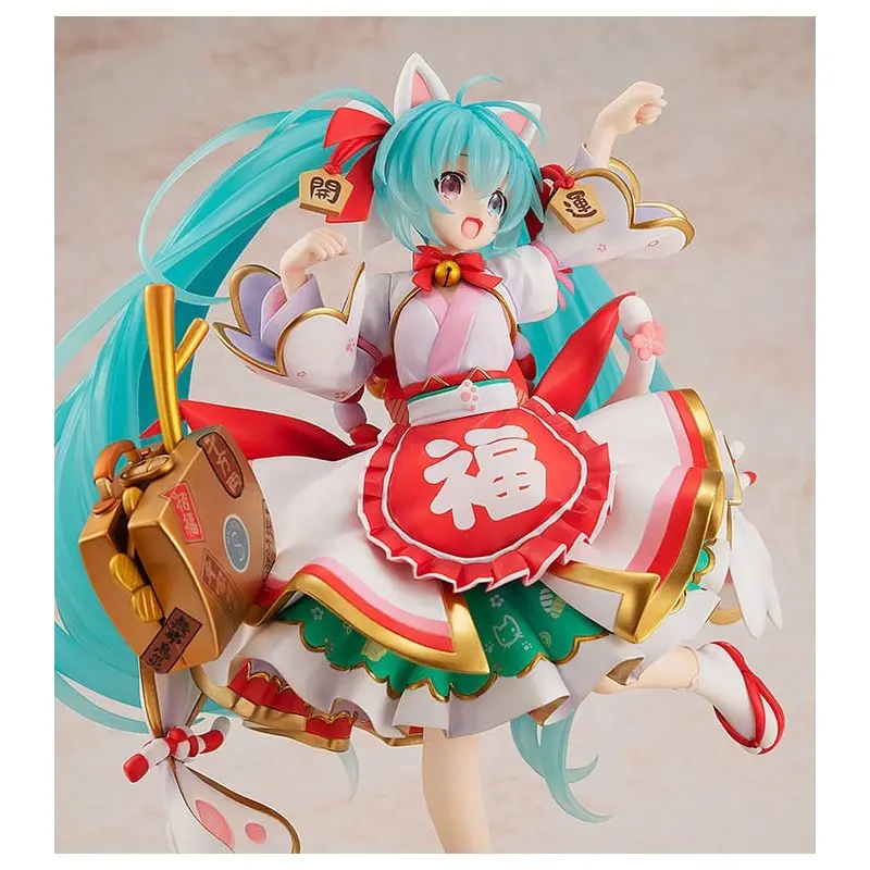 Character Vocal Series 01: Hatsune Miku statuette PVC 1/7 Hatsune Miku: Maneki Miku Ver. 23 cm | 4935228529247