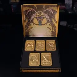 Yu-Gi-Oh! Lingots Exodia the Forbidden One Limited Edition (plaqué or) | 5060662467936