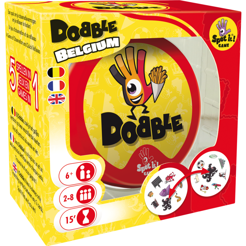 spel: Dobble - België
Uitgever: Zygomatic