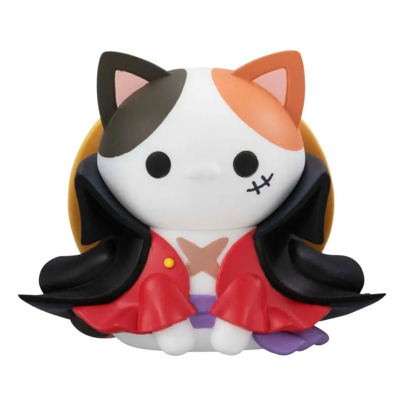 One Piece Mega Cat Project trading figures NyanPieceNyan! Ver. Luffy in Wano Kuni 3 cm (8) | 4535123839801