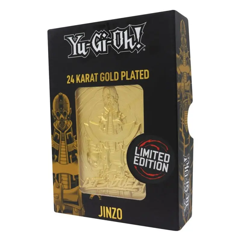 Yu-Gi-Oh! Lingot Jinzo Limited Edition (plaqué or) | 5060662468001