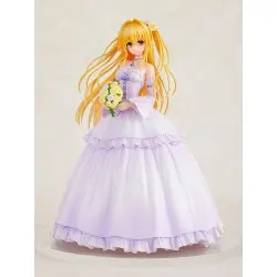 To Love-Ru Darkness statuette PVC 1/7 Golden Darkness Wedding Dress Ver. 23 cm | 4935228597901