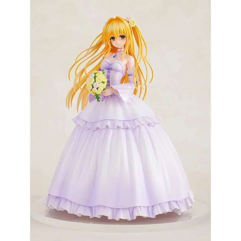 To Love-Ru Darkness statuette PVC 1/7 Golden Darkness Wedding Dress Ver. 23 cm | 4935228597901