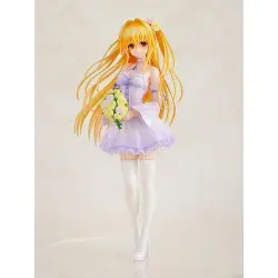 To Love-Ru Darkness statuette PVC 1/7 Golden Darkness Wedding Dress Ver. 23 cm | 4935228597901