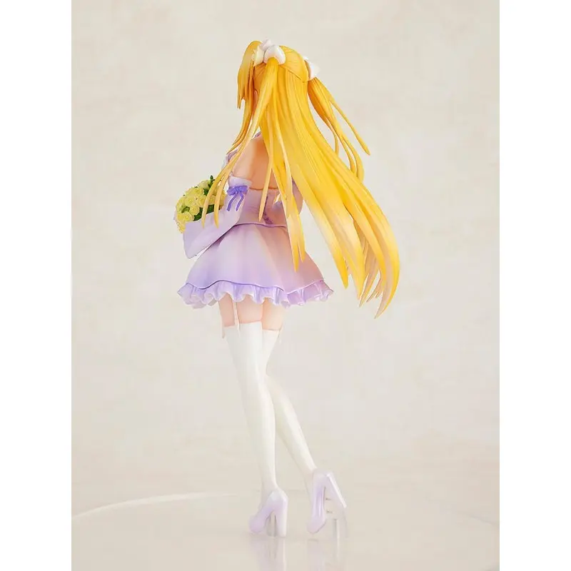 To Love-Ru Darkness statuette PVC 1/7 Golden Darkness Wedding Dress Ver. 23 cm | 4935228597901