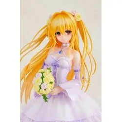 To Love-Ru Darkness statuette PVC 1/7 Golden Darkness Wedding Dress Ver. 23 cm | 4935228597901