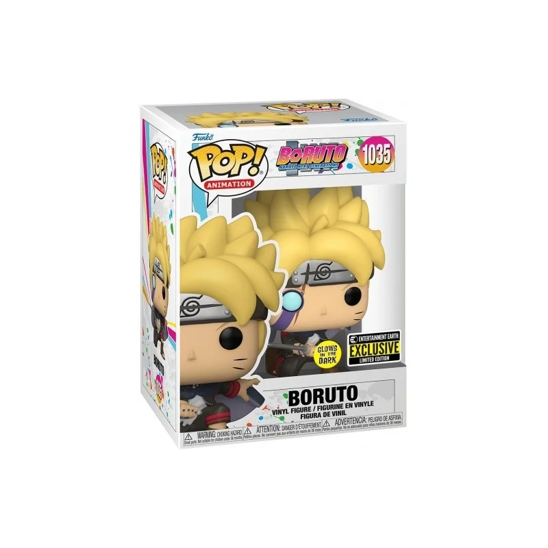 Boruto: Naruto Next Generations Figure Funko POP! Vinyl Boruto Animation (Glow-in-the-Dark) 9 cm | 889698556453