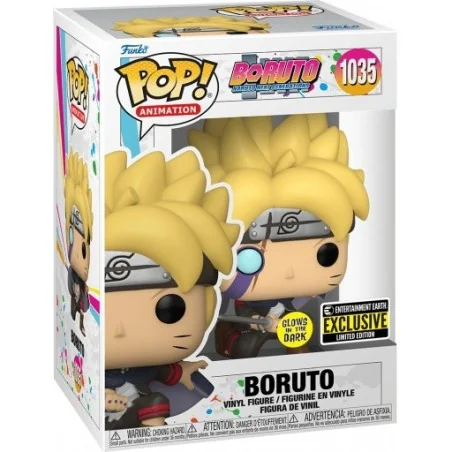 Boruto: Naruto Next Generations Figure Funko POP! Vinyl Boruto Animation (Glow-in-the-Dark) 9 cm | 889698556453