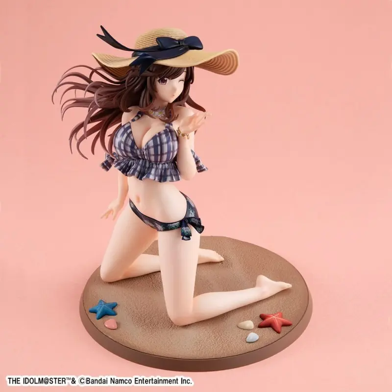 The Idolmaster Shiny Colors statuette PVC Kogane Tsukioka Be Bop Beach Ver. 17 cm   | 4535123840050