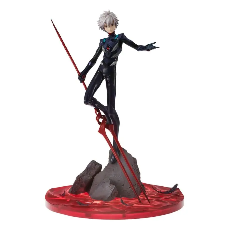 Evangelion: 3.0 + 1.0 Thrice Upon a Time Precious G.E.M. Series statuette PVC Kaworu Nagisa 15th Anniversary Ver. 30 cm   | 4535123840265