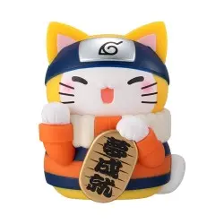 Naruto-Nyaruto! Mega Cat Project Nyaruto! assortiment trading figures Beckoning cat fortune one more time 7 cm (6) | 4535123840319